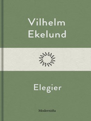 cover image of Elegier